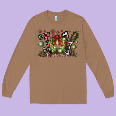 Joy Long Sleeve Tee Designed By Cowhidedigitalart