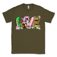 Army Green Love Easter gnome Easter Day Classic Tee - CowGirlArtShop