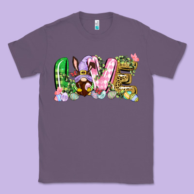 Love Easter Gnome Easter Day Classic Tee Designed By Cowgirlartshop