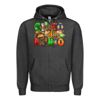 Charcoal Heather cinco de drinko Zipper Hoodie - AdoDesignShop