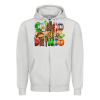 Dove Grey cinco de drinko Zipper Hoodie - AdoDesignShop