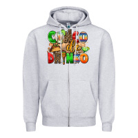 Heather Grey cinco de drinko Zipper Hoodie - AdoDesignShop