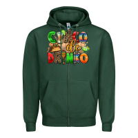Sports Green cinco de drinko Zipper Hoodie - AdoDesignShop