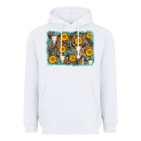 White cow skull sunflower background Heavyweight Hoodie - AdoDesignShop