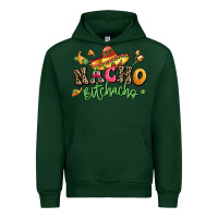 Forest Green nacho bitchacho Urban Hoodie - LillyAllenDesigns
