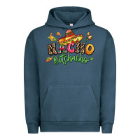 Pigment Midnight Navy nacho bitchacho Urban Hoodie - LillyAllenDesigns