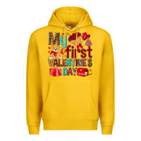Lemon my first valentines day Premium Hoodie - NancyCooperArtShop