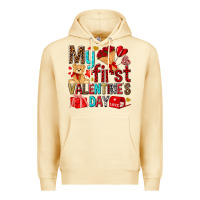 Pina Colada my first valentines day Premium Hoodie - NancyCooperArtShop