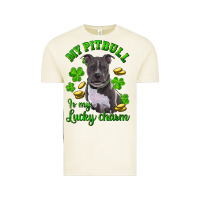 Vintage Arctic St. Patrick's Day My Pitbull Is My Lucky Charm Vintage Tee - RanaPortraitStore
