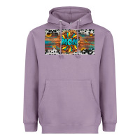 Lavender leopard sunflower mom license plate Heavyweight Hoodie - Artiststas