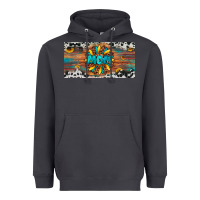 Smoke leopard sunflower mom license plate Heavyweight Hoodie - Artiststas