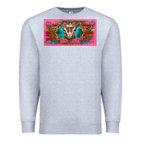 Heather Grey western baby boer goat pink flowers serape leopard pink glitter patter Premium Sweatshirt - BarkalooDesign