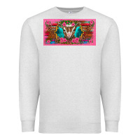Oatmeal Heather western baby boer goat pink flowers serape leopard pink glitter patter Premium Sweatshirt - BarkalooDesign