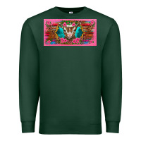 Sports Green western baby boer goat pink flowers serape leopard pink glitter patter Premium Sweatshirt - BarkalooDesign