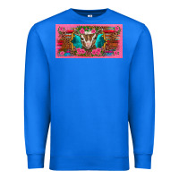 True Royal western baby boer goat pink flowers serape leopard pink glitter patter Premium Sweatshirt - BarkalooDesign