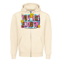Sandshell you are enough Zipper Hoodie - JahusDesignShop