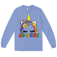 Colony Blue autism au some  unicorn Long Sleeve Tee - AdoDesignShop