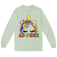 Matcha autism au some  unicorn Long Sleeve Tee - AdoDesignShop