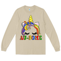 Mushroom autism au some  unicorn Long Sleeve Tee - AdoDesignShop
