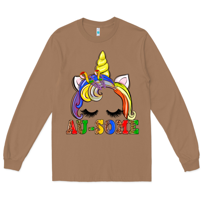 Autism Au Some  Unicorn Long Sleeve Tee by AdoDesignShop | Teevron