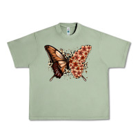 Oil Green melanin  butterfly Urban Heavy Tee - Zillion Design Studio