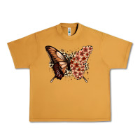 Peanut Butter melanin  butterfly Urban Heavy Tee - Zillion Design Studio