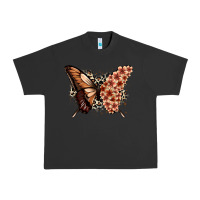Pigment Black melanin  butterfly Urban Heavy Tee - Zillion Design Studio