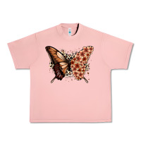 Salmon melanin  butterfly Urban Heavy Tee - Zillion Design Studio