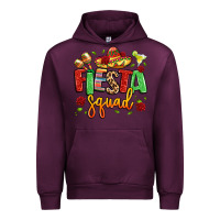 Mauve Wine fiesta squad Urban Hoodie - LillyAllenDesigns