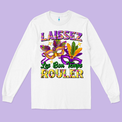 Laissez Les Bon Temps Rouler Long Sleeve Tee Designed By Fadigitalartstudio