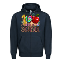 Navy 100 days of school Zipper Hoodie - AdoDesignShop