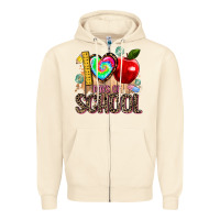 Sandshell 100 days of school Zipper Hoodie - AdoDesignShop