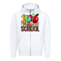 100 Days Of School Zipper Hoodie | Teevron