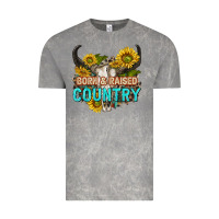 Cloud Rock born and raised country tbw Vintage Tee - texasbilliewilder