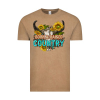 Vintage Coffee born and raised country tbw Vintage Tee - texasbilliewilder