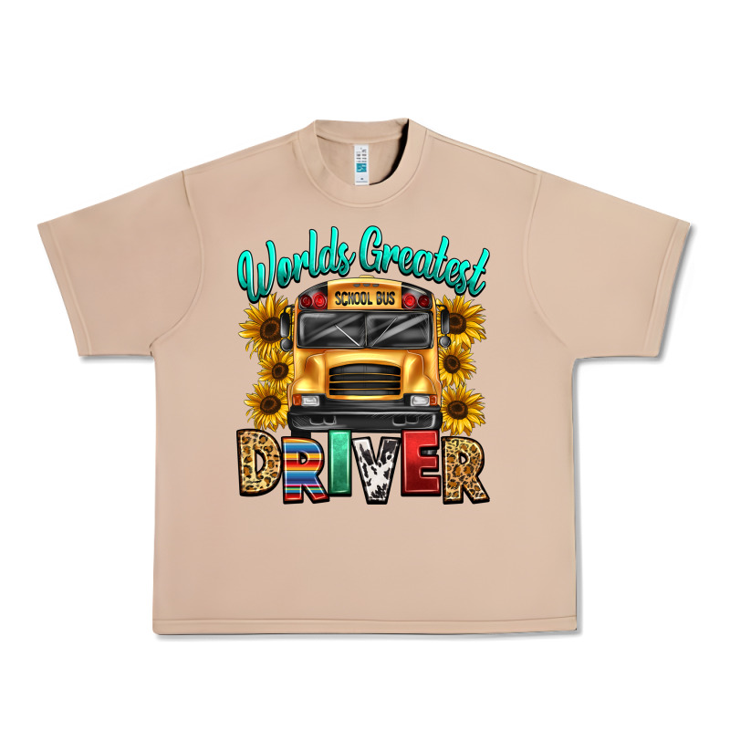Worlds Greatest School Bus Driver Urban Heavy Tee by texasbilliewilder | Teevron