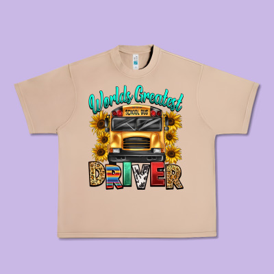 Urban Heavy Tee worlds greatest school bus driver