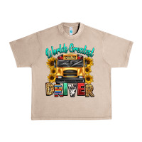 French Oak worlds greatest school bus driver Urban Heavy Tee - texasbilliewilder