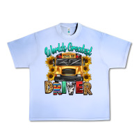 Grape Ice worlds greatest school bus driver Urban Heavy Tee - texasbilliewilder