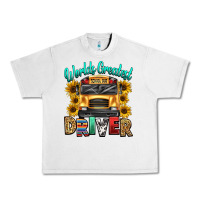 Lunar Rock worlds greatest school bus driver Urban Heavy Tee - texasbilliewilder