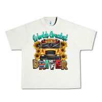 Pistachio worlds greatest school bus driver Urban Heavy Tee - texasbilliewilder