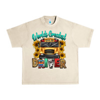 Sandshell worlds greatest school bus driver Urban Heavy Tee - texasbilliewilder