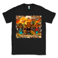 Black western gnomies Classic Tee - FaDigitalArtStudio