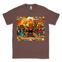 Chestnut western gnomies Classic Tee - FaDigitalArtStudio