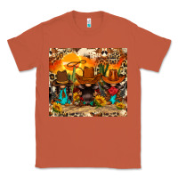Copper western gnomies Classic Tee - FaDigitalArtStudio