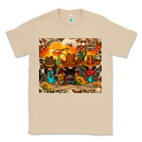 Mushroom western gnomies Classic Tee - FaDigitalArtStudio