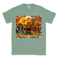 Sage western gnomies Classic Tee - FaDigitalArtStudio