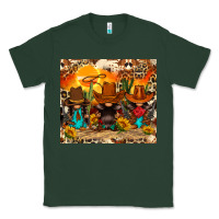 Sports Green western gnomies Classic Tee - FaDigitalArtStudio