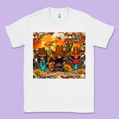 Western Gnomies Classic Tee Designed By Fadigitalartstudio