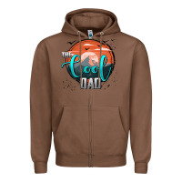 Chestnut the cool dad Zipper Hoodie - AdoDesignShop